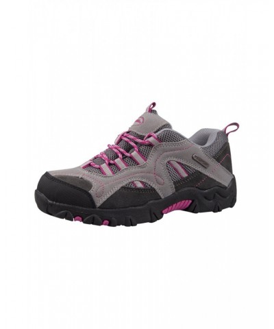 Stampede Kids Waterproof Hiking Shoes Bright Pink $27.99 Footwear