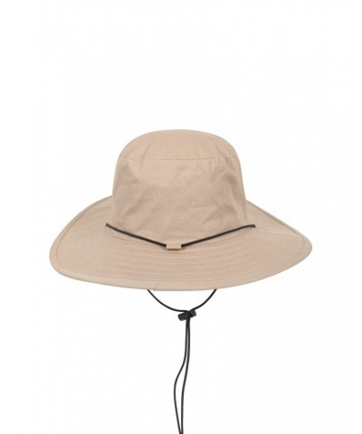 Mens Australian Brim Hat Beige $11.79 Accessories