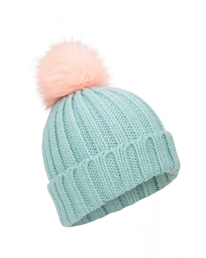 Geneva Kids Contrast Beanie Light Blue $9.68 Accessories