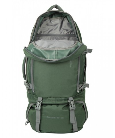 Traveller 60L 20L Backpack Green $41.40 Backpacks