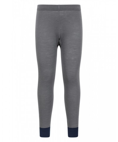 Merino Kids II Base Layer Pants Grey $19.13 Base Layers