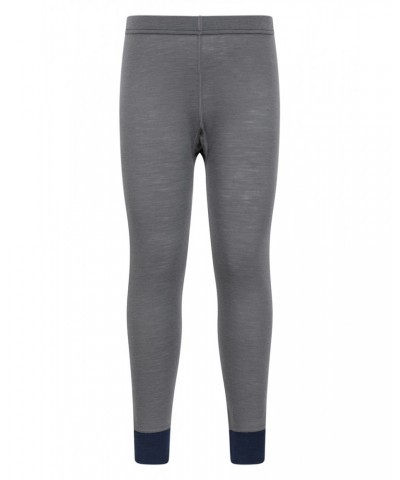 Merino Kids II Base Layer Pants Grey $19.13 Base Layers