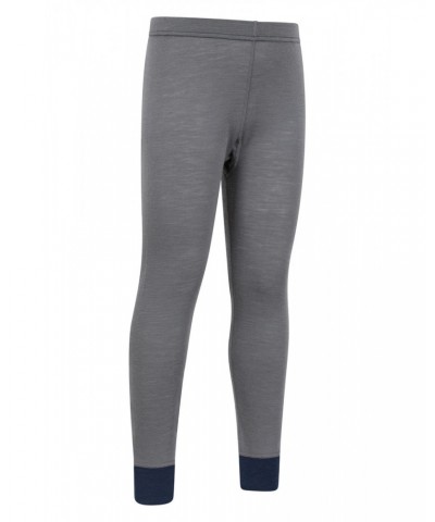 Merino Kids II Base Layer Pants Grey $19.13 Base Layers