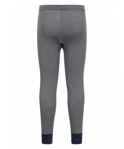 Merino Kids II Base Layer Pants Grey $19.13 Base Layers