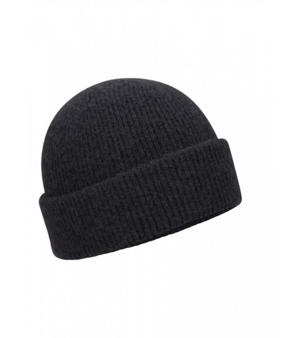 Soft Rib Mens Recycled Beanie Black $10.82 Accessories