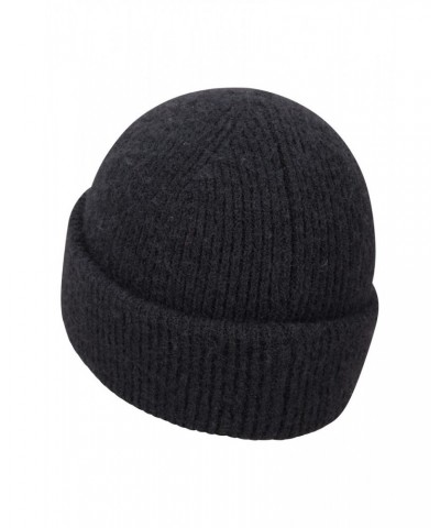 Soft Rib Mens Recycled Beanie Black $10.82 Accessories