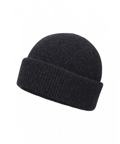 Soft Rib Mens Recycled Beanie Black $10.82 Accessories