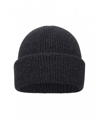 Soft Rib Mens Recycled Beanie Black $10.82 Accessories