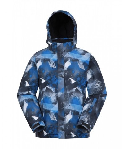 Mogal Printed Kids Ski Jacket Blue $21.15 Ski