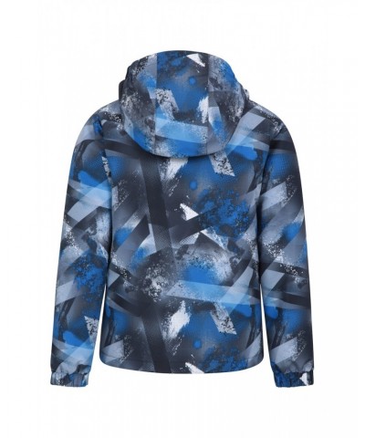 Mogal Printed Kids Ski Jacket Blue $21.15 Ski