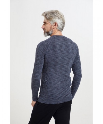 Ascend Mens Bamboo Base Layer Top Charcoal $15.91 Thermals