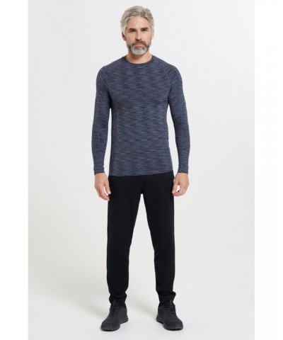 Ascend Mens Bamboo Base Layer Top Charcoal $15.91 Thermals