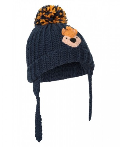 Woodland Character Kids Trapper Hat Navy $13.10 Accessories