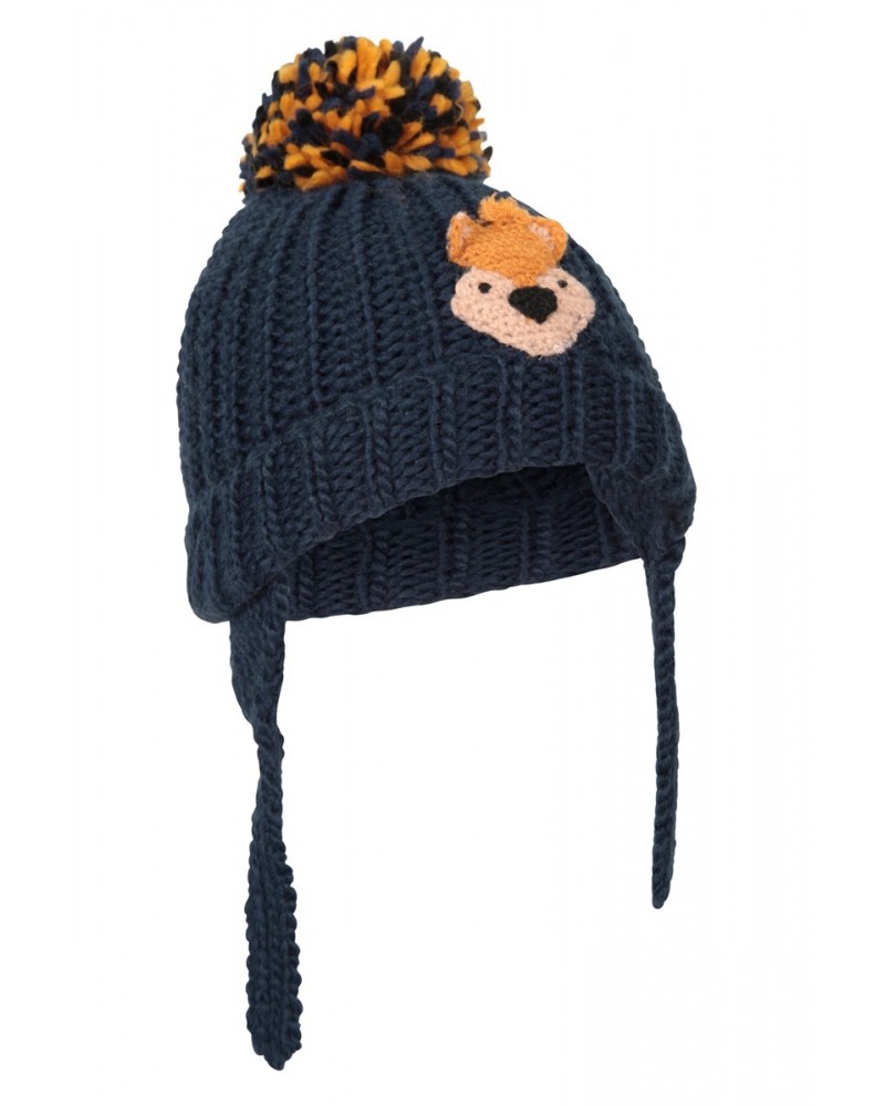 Woodland Character Kids Trapper Hat Navy $13.10 Accessories