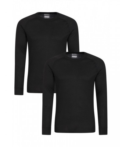 Talus Mens Base Layer Top Multipack Black $19.24 Active