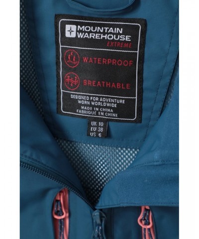 Rainforest II Extreme Womens Waterproof Jacket Petrol $34.20 Jackets