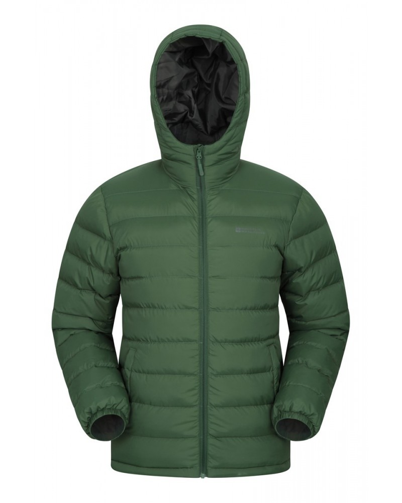 Seasons Mens Insulated Jacket Dark Green $27.83 Jackets