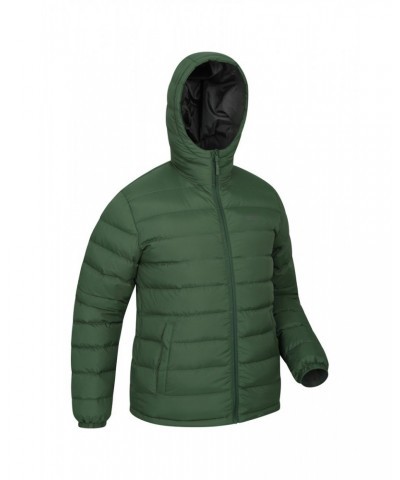 Seasons Mens Insulated Jacket Dark Green $27.83 Jackets