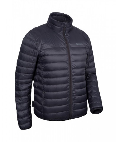 Featherweight Down Mens Jacket Dark Grey $29.40 Jackets