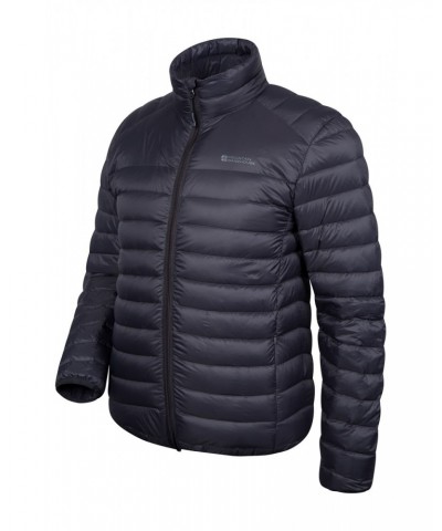 Featherweight Down Mens Jacket Dark Grey $29.40 Jackets