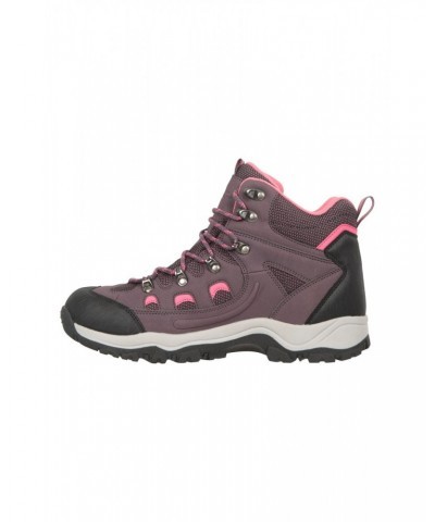 Adventurer Womens Waterproof Hiking Boots Berry $31.79 Footwear