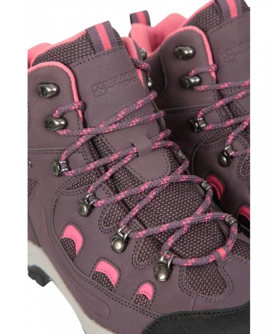 Adventurer Womens Waterproof Hiking Boots Berry $31.79 Footwear