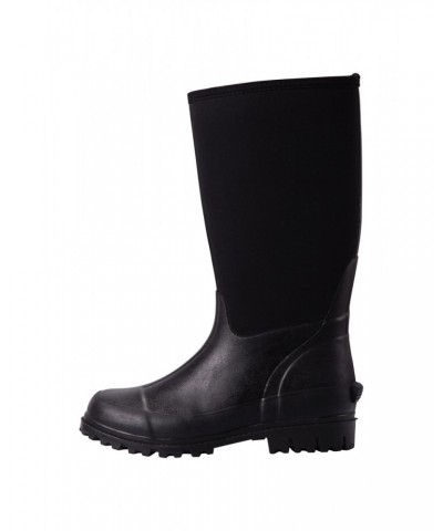 Mucker Womens Neoprene Long Boot Black $43.99 Footwear