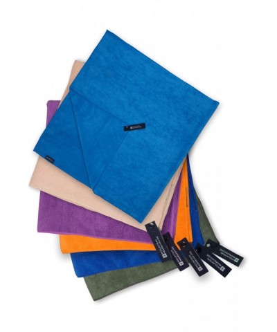 Micro Towelling Travel Towel - Medium - 120 x 60cm Turquoise $9.50 Travel Accessories