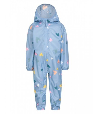 Printed Toddler Recycled Waterproof Rain Suit Lilac $19.46 Jackets