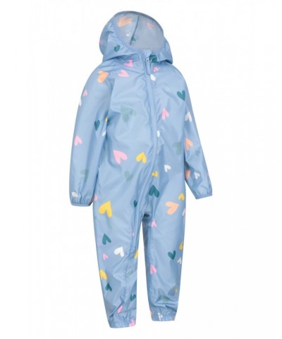 Printed Toddler Recycled Waterproof Rain Suit Lilac $19.46 Jackets