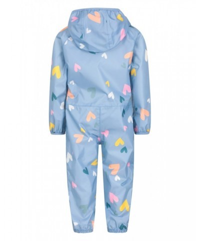 Printed Toddler Recycled Waterproof Rain Suit Lilac $19.46 Jackets