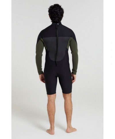 Nassau Mens 3-2mm Shorty Wetsuit Black $47.00 Swimwear