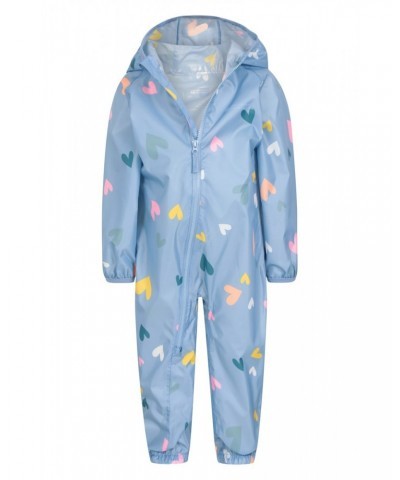 Printed Toddler Recycled Waterproof Rain Suit Lilac $19.46 Jackets