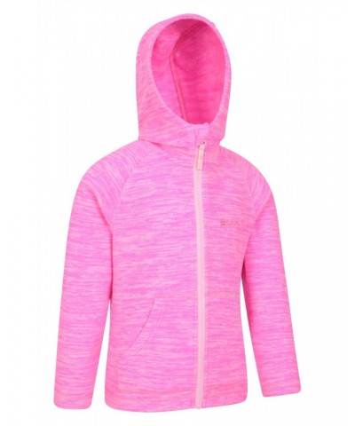 Snowdonia II Kids Hoodie Bright Pink $12.74 Tops