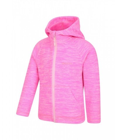 Snowdonia II Kids Hoodie Bright Pink $12.74 Tops