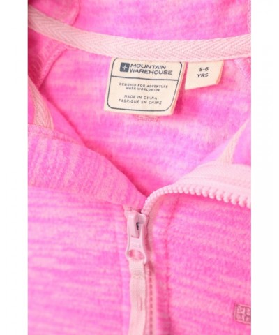 Snowdonia II Kids Hoodie Bright Pink $12.74 Tops