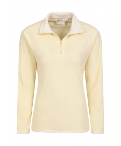 Montana Womens Half-Zip Fleece Yellow $15.65 Fleece