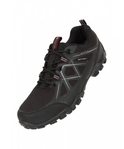 Verve Mens Waterproof Softshell Hiking Shoes Black $26.54 Footwear