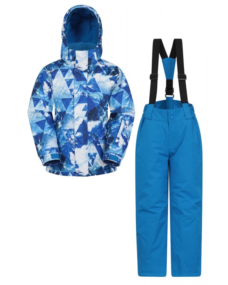 Kids Ski Jacket and Pant Set Cobalt $37.69 Jackets