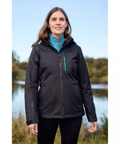 Rainforest II Extreme Womens Waterproof Jacket Jet Black $43.20 Jackets