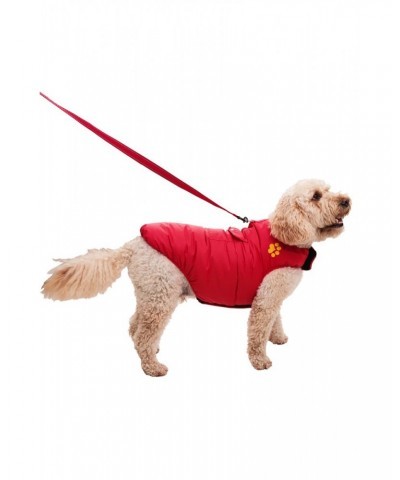 Insulated Water-Resistant Dog Jacket - Medium Red $11.95 Pets