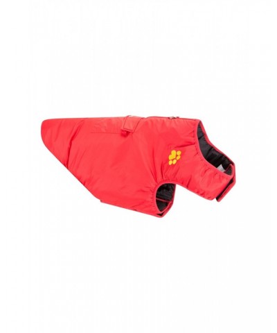 Insulated Water-Resistant Dog Jacket - Medium Red $11.95 Pets