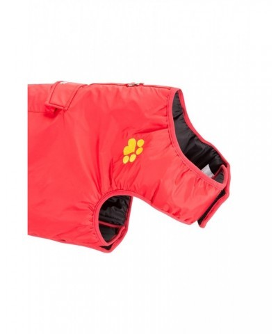 Insulated Water-Resistant Dog Jacket - Medium Red $11.95 Pets