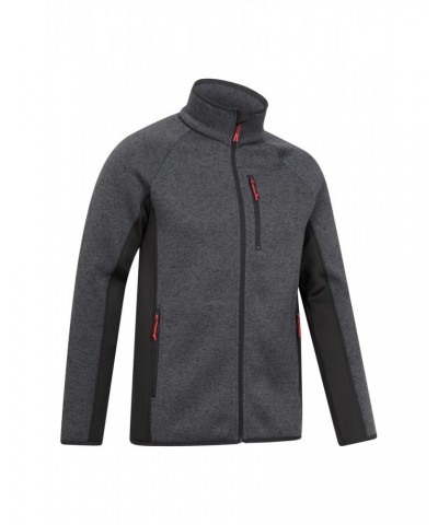 Treston Mens Full-Zip Fleece Jacket Black $28.61 Fleece