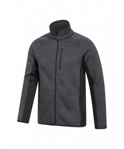 Treston Mens Full-Zip Fleece Jacket Black $28.61 Fleece