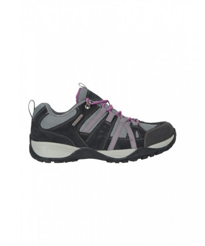 Direction II Womens Wide-Fit Waterproof Hiking Shoes Grey $34.79 Footwear