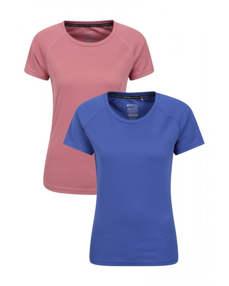 Endurance Womens UV Top Multipack Dark Blue $11.21 Active