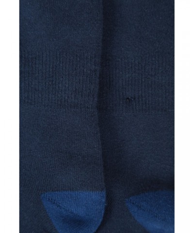 Double Layer Anti-Chafe Mid-Calf Hiking Socks Navy $13.33 Accessories