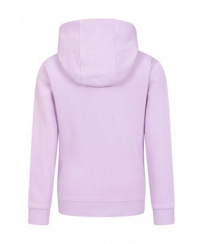 Sequin Rainbow Kids Hoodie Lilac $17.39 Tops