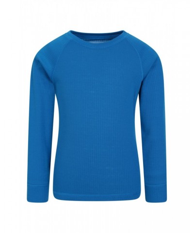 Talus Kids Round Neck Base Layer Top Cobalt $11.39 Base Layers